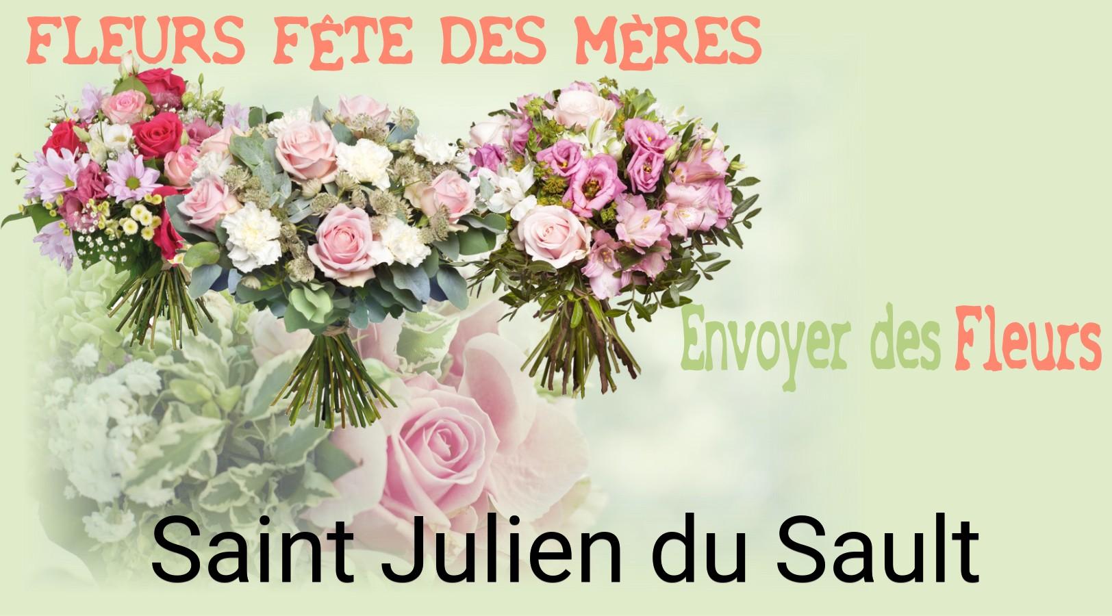 Bouquet de Fête des Mères livré à Saint-Julien-du-Sault